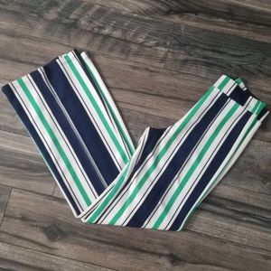 Striped work pants